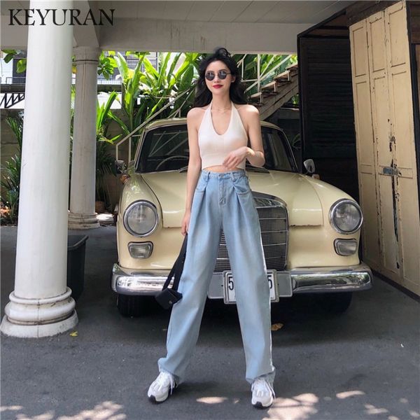 new boot cut jeans for women high waist vintage denim pants wide leg straight long femme trousers casual female boyfriend jeans, Blue
new boot cut jeans for women high waist vintage denim pants wide leg straight long femme trousers casual female boyfriend jeans, Blue