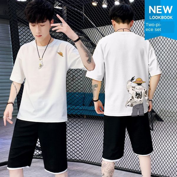 мужские дизайнерские шорты с коротким рукавом повседневная спортивная одежда из двух частей костюма, White;black
мужские дизайнерские шорты с коротким рукавом повседневная спортивная одежда из двух частей костюма, White;black