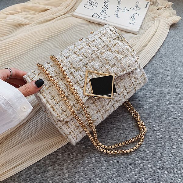 ins super fire woolen cloth bag women's bag new fashion 2020 popular korean fashion all-match chain shoulder/crossbody
ins super fire woolen cloth bag women's bag new fashion 2020 popular korean fashion all-match chain shoulder/crossbody