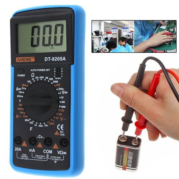 dc/ac blue meter tester ammeter quality new high performance multimeter electrical instruments lcd
dc/ac blue meter tester ammeter quality new high performance multimeter electrical instruments lcd