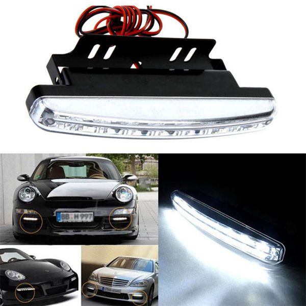 8led daytime driving running light drl car fog lamp waterproof white dc 12v car-styling 6000k auto white lights
8led daytime driving running light drl car fog lamp waterproof white dc 12v car-styling 6000k auto white lights