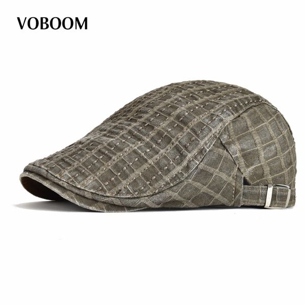 voboom duckbill summer berets flat cap plaid style ivy caps men women adjustable breathable visor gatsby boina 007, Blue;gray
voboom duckbill summer berets flat cap plaid style ivy caps men women adjustable breathable visor gatsby boina 007, Blue;gray