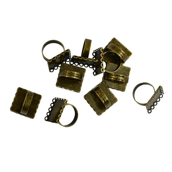 10 piece bronze tone adjustable cabochon ring settings 20mm ring blanks base diy jewelry making findings
10 piece bronze tone adjustable cabochon ring settings 20mm ring blanks base diy jewelry making findings