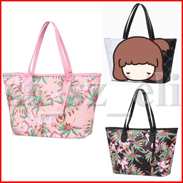 women makeup cosmetic bag handbags bags flower printing women shoulder bag secret bag make up tool