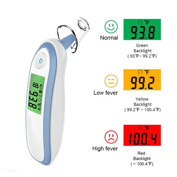 yongrow medical infrared thermometer forehead baby portable non-contact child handheld body/object temperature measure ir device
yongrow medical infrared thermometer forehead baby portable non-contact child handheld body/object temperature measure ir device