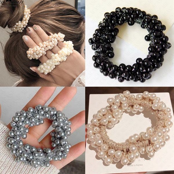 women elegant pearl hair ties beads ladies scrunchies rubber bands ponytail holders hair accessories hair band scrunchy d62307, Slivery;white
women elegant pearl hair ties beads ladies scrunchies rubber bands ponytail holders hair accessories hair band scrunchy d62307, Slivery;white