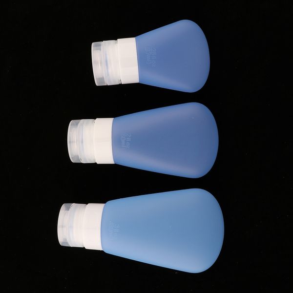 travel bottles silicone containers for bath lotion shampoo cosmetic packing, set of 3
travel bottles silicone containers for bath lotion shampoo cosmetic packing, set of 3