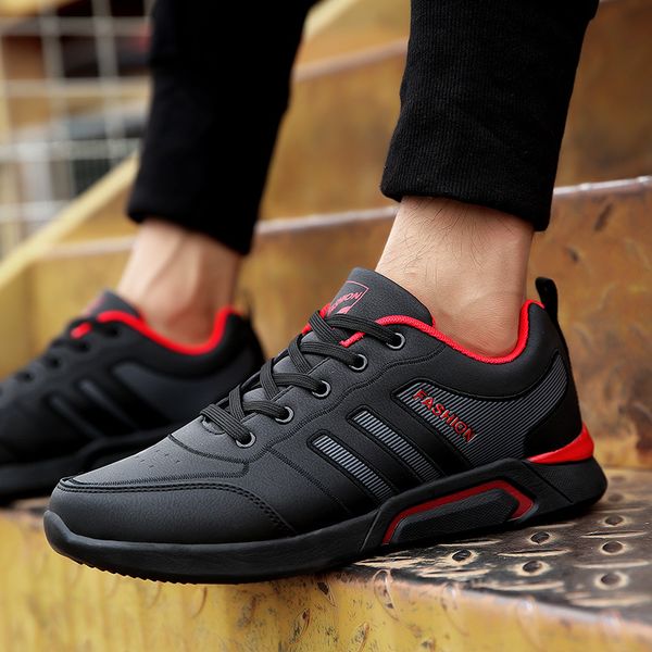 black sneakers leather mens shoes casual flat shoes men new comfort soft warm leather for men sports zapato azul hombre
black sneakers leather mens shoes casual flat shoes men new comfort soft warm leather for men sports zapato azul hombre