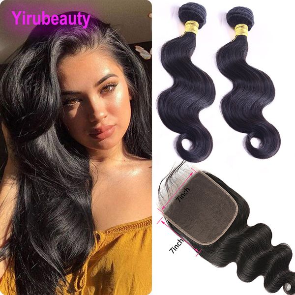 brazilian virgin hair 2 bundles with seven by seven lace closure body wave bundles with 7x7 closure natural color, Black;brown
brazilian virgin hair 2 bundles with seven by seven lace closure body wave bundles with 7x7 closure natural color, Black;brown