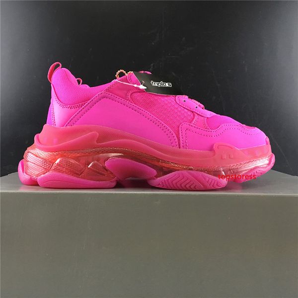 with 2019 mens and womens casual shoes triple s clear sole white pink for women brand designer trainers 36-46
with 2019 mens and womens casual shoes triple s clear sole white pink for women brand designer trainers 36-46