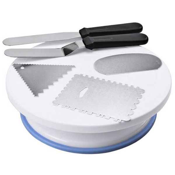 rotating cake turntable with 2 icing spatula and 3 icing smoother, revolving cake stand white banking cake decorating supplies other bakewar
rotating cake turntable with 2 icing spatula and 3 icing smoother, revolving cake stand white banking cake decorating supplies other bakewar