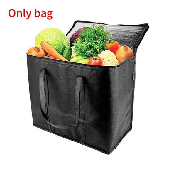 2pcs insulated grocery bags foldable reusable standing heavy duty durable zipper closure non-woven storage large capacity
2pcs insulated grocery bags foldable reusable standing heavy duty durable zipper closure non-woven storage large capacity
