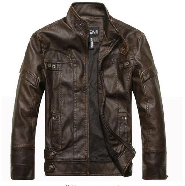men's leather & faux 2021 arrive brand motorcycle jackets jaqueta de couro masculina,mens jackets,men coats, Black
men's leather & faux 2021 arrive brand motorcycle jackets jaqueta de couro masculina,mens jackets,men coats, Black