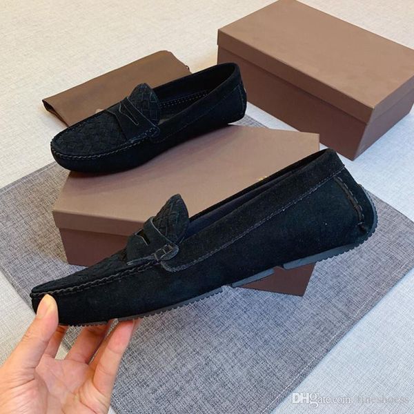 luxury men dress shoes 2019 new genuine leather weaving fashion peas shoes men's flat casual shoes with original box, Black
luxury men dress shoes 2019 new genuine leather weaving fashion peas shoes men's flat casual shoes with original box, Black