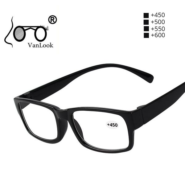 reading glasses for men women +4.50 +5.00 +5.50 +6.00 black plastic frame women's degree high
reading glasses for men women +4.50 +5.00 +5.50 +6.00 black plastic frame women's degree high