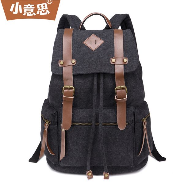 new european and american style neutral pure canvas bag backpack belt decorative backpack for cross-border
new european and american style neutral pure canvas bag backpack belt decorative backpack for cross-border