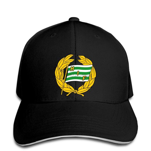 men baseball cap hammarby if logo snapback cap women hat peaked, Black;white