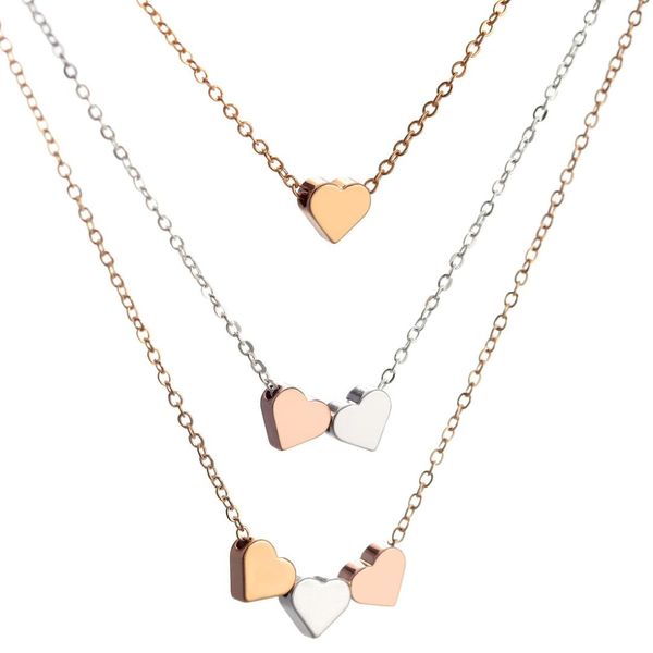hesiod multi-layer chain heart pendant necklace short love choker necklace for women trendy rose gold silver color collares, Golden;silver
hesiod multi-layer chain heart pendant necklace short love choker necklace for women trendy rose gold silver color collares, Golden;silver