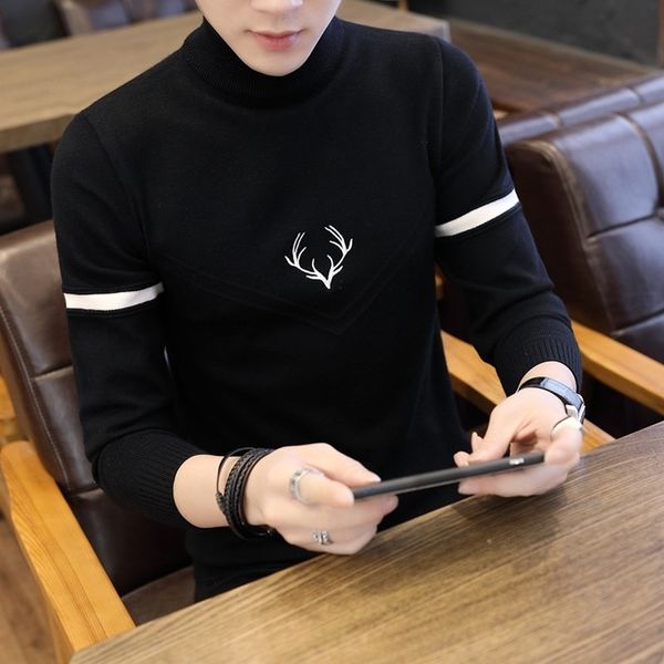 pullover men 2018 new brand casual sweater men printed comfortable mens christmas sweater round neck slim fit pull homme sh190930, White;black
pullover men 2018 new brand casual sweater men printed comfortable mens christmas sweater round neck slim fit pull homme sh190930, White;black