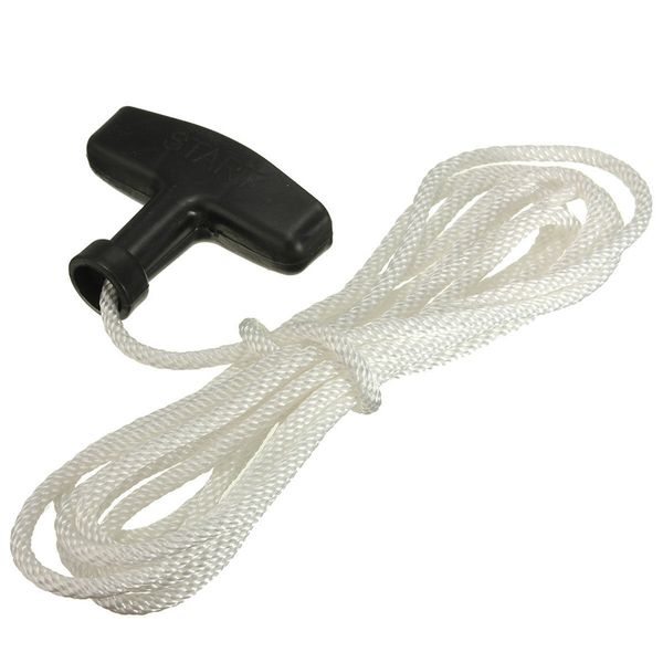 4mm 1.1m universal lawnmowers pull handle starter start rope engine petrol 
4mm 1.1m universal lawnmowers pull handle starter start rope engine petrol