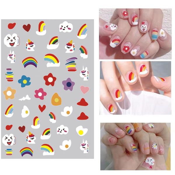 1 sheet 3d nail sticker mixed patterns cute girly flowers transfer stickers self-adhesive decals nail art decoration, Black
1 sheet 3d nail sticker mixed patterns cute girly flowers transfer stickers self-adhesive decals nail art decoration, Black