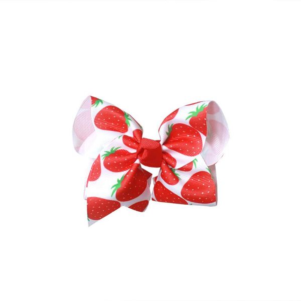 4 inch fruit ribbon strawberry pineapple hair bows summer hair clip, Slivery;white
4 inch fruit ribbon strawberry pineapple hair bows summer hair clip, Slivery;white