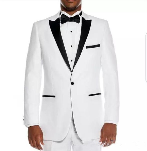 new custom one button white groom tuxedos peak lapel groomsmen man blazer mens wedding suits (jacket+pants) 691, Black;gray
new custom one button white groom tuxedos peak lapel groomsmen man blazer mens wedding suits (jacket+pants) 691, Black;gray