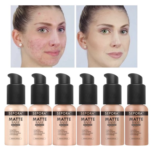 sepora makeup foundation matte liquid foundation new beauty longwearing waterproof makeup base cosmetic natural concealer foundation
sepora makeup foundation matte liquid foundation new beauty longwearing waterproof makeup base cosmetic natural concealer foundation