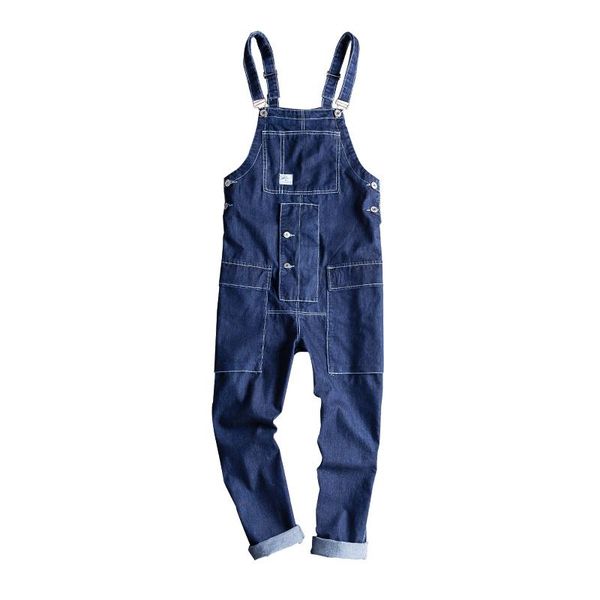 korean version of the men's dark blue jeans loose type fat harem pants fashion casual tooling trend couple bib
korean version of the men's dark blue jeans loose type fat harem pants fashion casual tooling trend couple bib