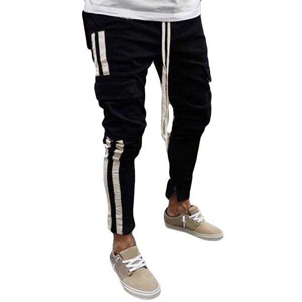 men's autumn winter new fashion black multi bag young cowboy pants 2019 pants jeans men clothing w313, Blue
men's autumn winter new fashion black multi bag young cowboy pants 2019 pants jeans men clothing w313, Blue