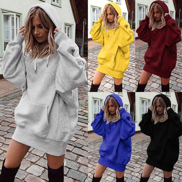 women fashion solid color clothes hoodies pullover coat hoody sweatshirt, Black
women fashion solid color clothes hoodies pullover coat hoody sweatshirt, Black