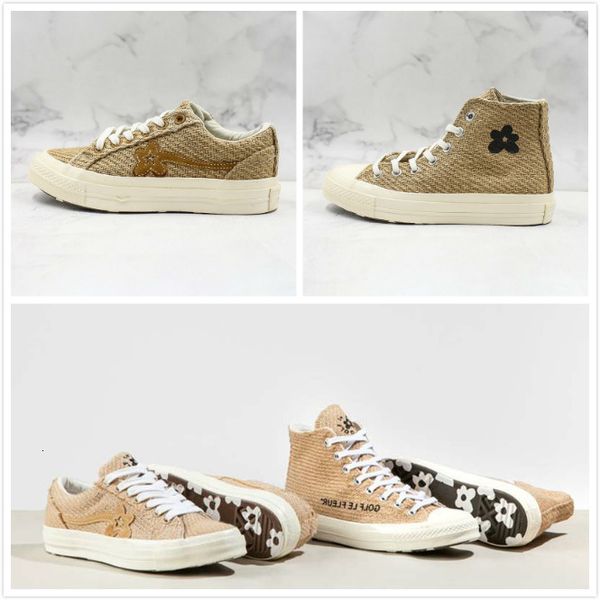 new convase chuck 1970s x designer tyler the greator burlap knitting golf le fleur casual sneaker flower design high low sports shoes
new convase chuck 1970s x designer tyler the greator burlap knitting golf le fleur casual sneaker flower design high low sports shoes