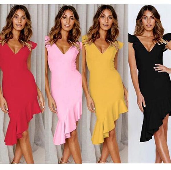 new stylish summer dresses for women elegant fashion casual party prom dress v-neck sleeveless bodycon fishtail mermaid dress a21, Black;gray
new stylish summer dresses for women elegant fashion casual party prom dress v-neck sleeveless bodycon fishtail mermaid dress a21, Black;gray