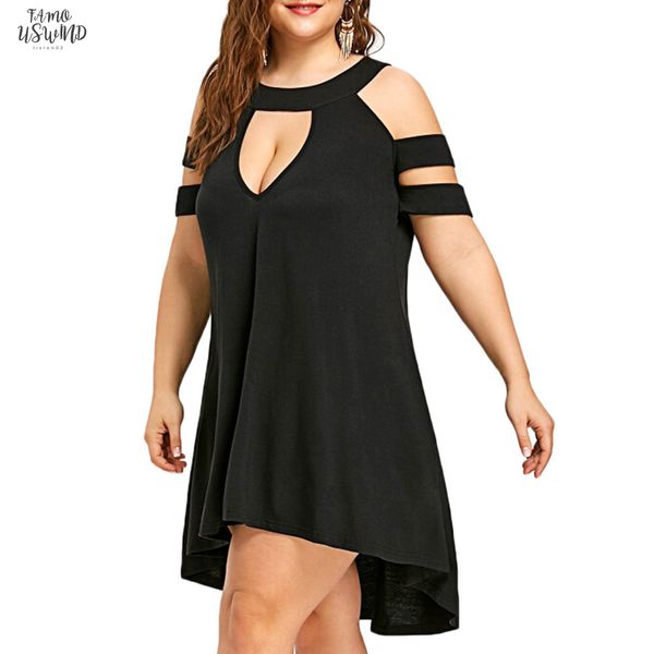 women 2020 off shoulder short sleeve party dresses hollow out dress women summer dress elegant knee length dress, Black;gray
women 2020 off shoulder short sleeve party dresses hollow out dress women summer dress elegant knee length dress, Black;gray