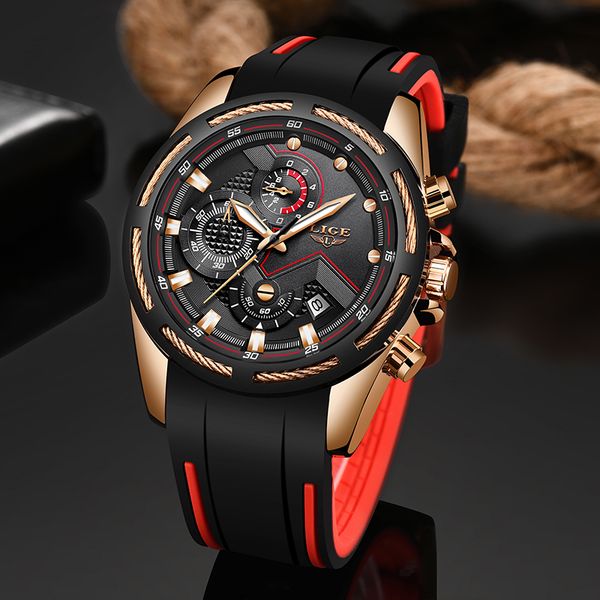 lige mens watches luxury brand men unique sports men's quartz date clock waterproof wrist relogio masculino v191115, Slivery;brown
lige mens watches luxury brand men unique sports men's quartz date clock waterproof wrist relogio masculino v191115, Slivery;brown