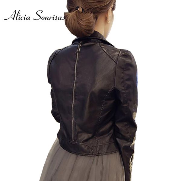 2019 spring autumn motorcycle pu leather jacket short slim thin short back zipper biker motorcycle coat long sleeve as1200, Black
2019 spring autumn motorcycle pu leather jacket short slim thin short back zipper biker motorcycle coat long sleeve as1200, Black