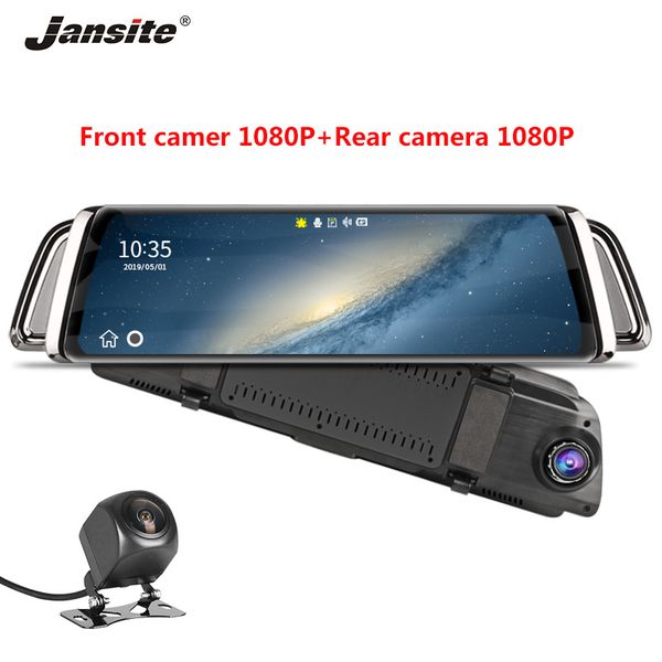 jansite 10" touch screen car dvr stream media rearview mirror front/rear camera 1080p/720p auto registrar video recorder dashcam
jansite 10" touch screen car dvr stream media rearview mirror front/rear camera 1080p/720p auto registrar video recorder dashcam