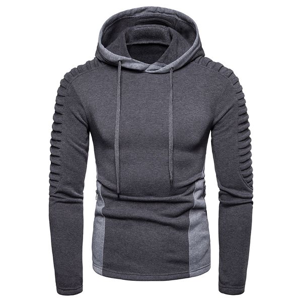 fashion draped mens designer hoodies solid spring autumn new casual hooded sweatshirts pullovers, Black
fashion draped mens designer hoodies solid spring autumn new casual hooded sweatshirts pullovers, Black