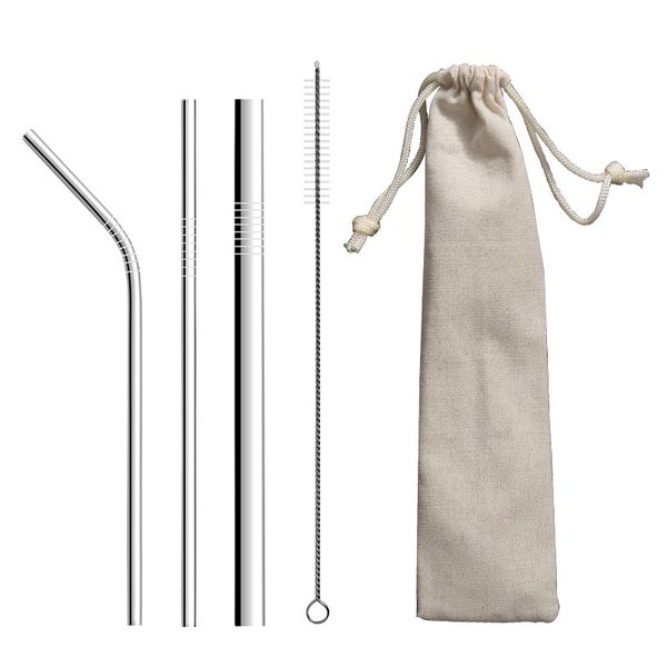 5pcs/set reusable straw 304 stainless steel straw metal bend drinking straws with cleaning brush 20/ 30oz wholesale
5pcs/set reusable straw 304 stainless steel straw metal bend drinking straws with cleaning brush 20/ 30oz wholesale