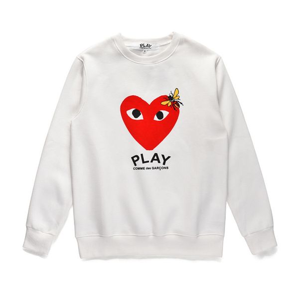 commes des garcons play heart cdg новый оптовый мужской сердечный принт повседневный плюс бархатный пуловер толстовки любитель спорта хип-хо, Black
commes des garcons play heart cdg новый оптовый мужской сердечный принт повседневный плюс бархатный пуловер толстовки любитель спорта хип-хо, Black