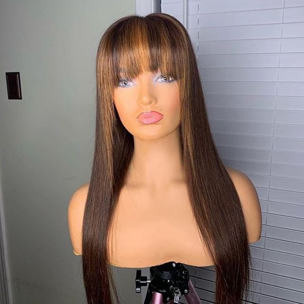 glueless highlights 13x6 lace front human hair wigs with baby hair peruvian full lace with bangs blonde 360 lace frontal fringe wig, Black
glueless highlights 13x6 lace front human hair wigs with baby hair peruvian full lace with bangs blonde 360 lace frontal fringe wig, Black