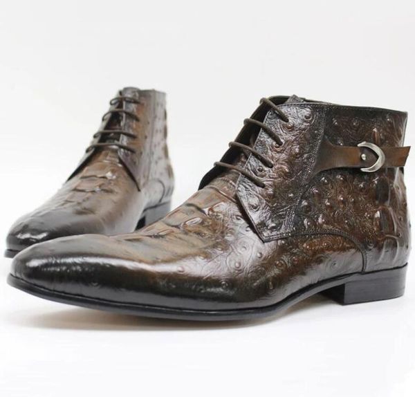 men leather shoes low heel casual shoes dress brogue spring ankle boots vintage classic male casual ps556, Black
men leather shoes low heel casual shoes dress brogue spring ankle boots vintage classic male casual ps556, Black