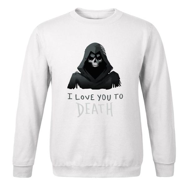 2020 horror vintgae printed hoodies mans hip hop warm i love you to death streetwear handsome swearshirts spring autumn clothing, Black
2020 horror vintgae printed hoodies mans hip hop warm i love you to death streetwear handsome swearshirts spring autumn clothing, Black