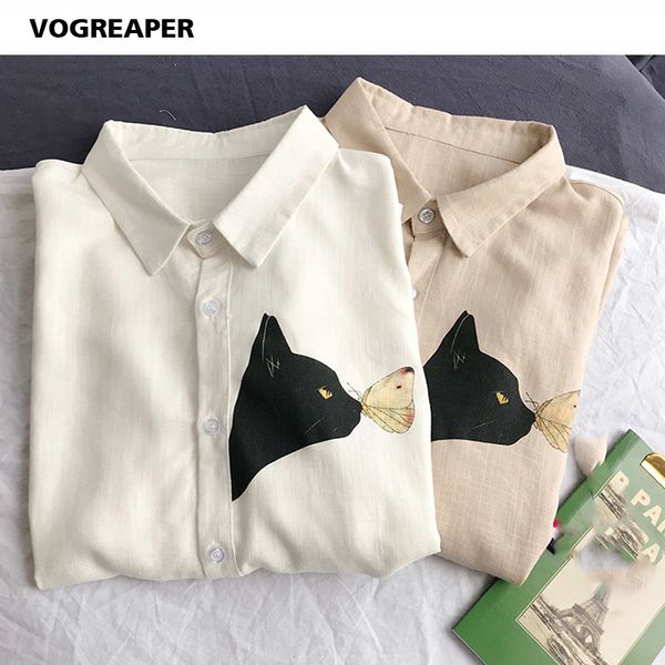 summer fashion cotton linen shirts korean style cat butterfly printed men harajuju short sleeve blouse male casual shirt, White;black
summer fashion cotton linen shirts korean style cat butterfly printed men harajuju short sleeve blouse male casual shirt, White;black