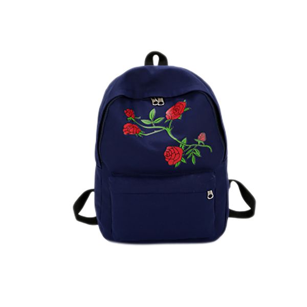 women girls embroidery rose school bag fashion lovely design travel backpack bag zipper solid vintage leisure travel rucksacks
women girls embroidery rose school bag fashion lovely design travel backpack bag zipper solid vintage leisure travel rucksacks