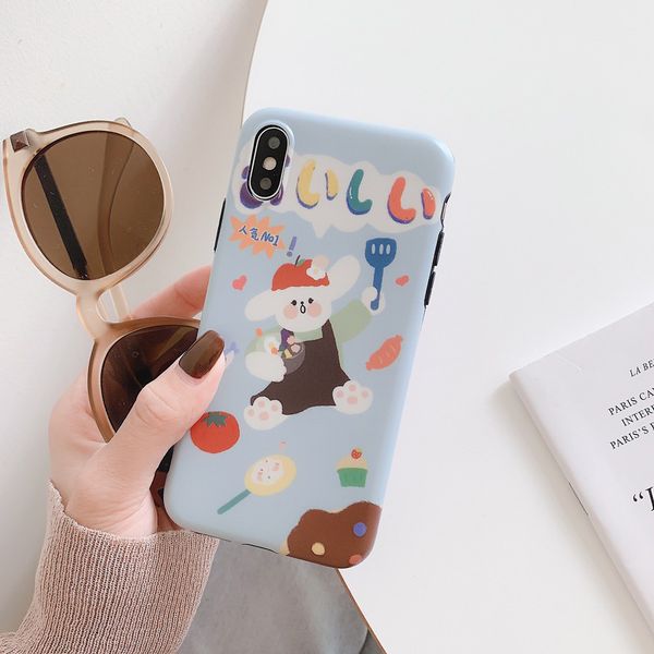 popular chef bunny phone case cartoon illustration for iphone xs max xr 6 7 8 x plus tpu all-inclusive soft cell phone cases
popular chef bunny phone case cartoon illustration for iphone xs max xr 6 7 8 x plus tpu all-inclusive soft cell phone cases