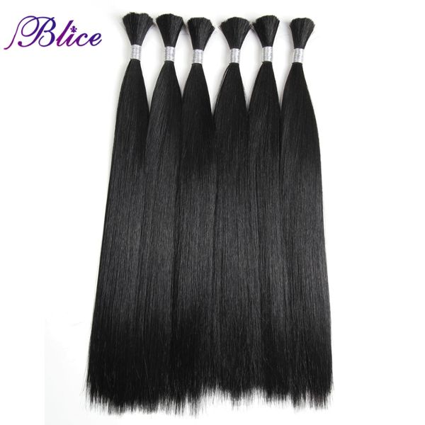 blice synthetic hair bundles 18-28inch long straight pure color hair bulk crochet latch hook synthetic color extension, Black
blice synthetic hair bundles 18-28inch long straight pure color hair bulk crochet latch hook synthetic color extension, Black