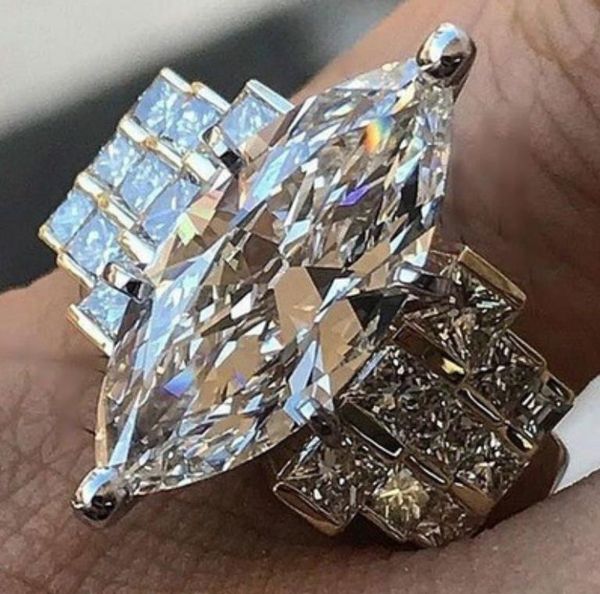 marquise-cut diamond ring band women rings with micro pave cz stone diamonds bridal wedding engagement rings for gentle women wholesale and, Silver
marquise-cut diamond ring band women rings with micro pave cz stone diamonds bridal wedding engagement rings for gentle women wholesale and, Silver