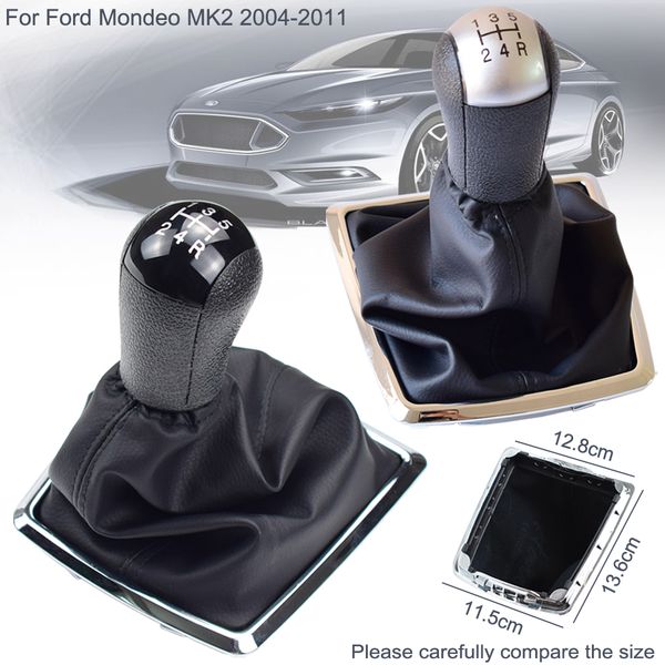 5 speed gear manual shift knob stick lever handball fit for mondeo 2 2004-2011 mustang with leather dust-proof boot cover
5 speed gear manual shift knob stick lever handball fit for mondeo 2 2004-2011 mustang with leather dust-proof boot cover
