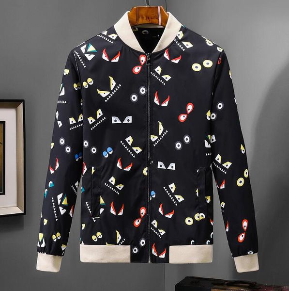 luxury mens designer jackets european style fashion brand jackets for mens outerwear with eye patterns winter zipper men clothing, Black;brown
luxury mens designer jackets european style fashion brand jackets for mens outerwear with eye patterns winter zipper men clothing, Black;brown
